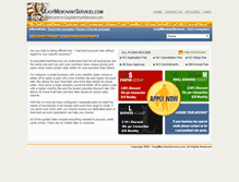 Tablet Screenshot of easymerchantservices.com
